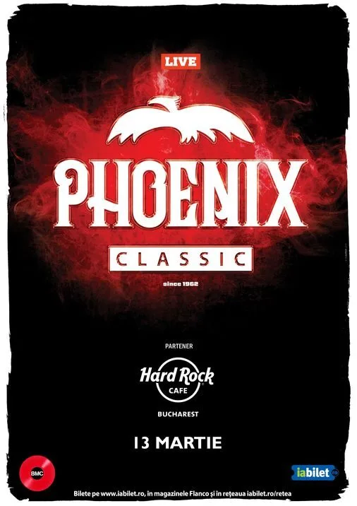 Concert Phoenix în Hard Rock Cafe