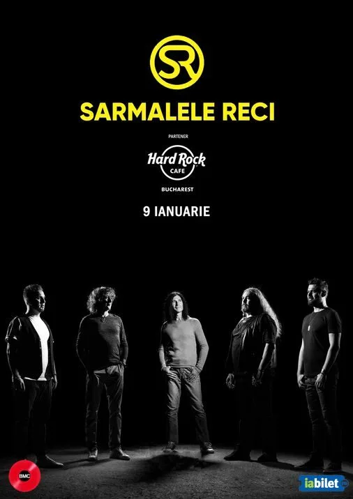 Concert Sarmalele Reci în Hard Rock Cafe