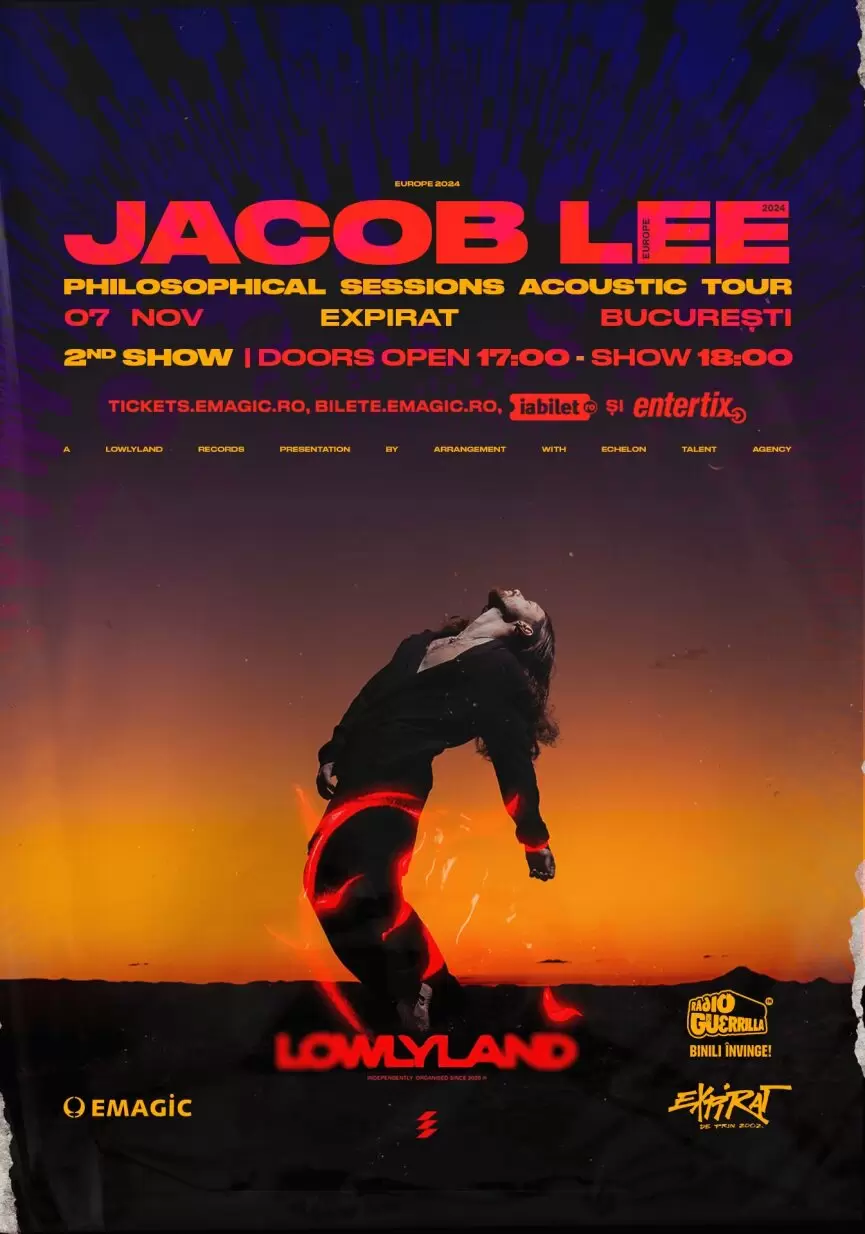 JACOB LEE adauga al doilea show la Bucuresti