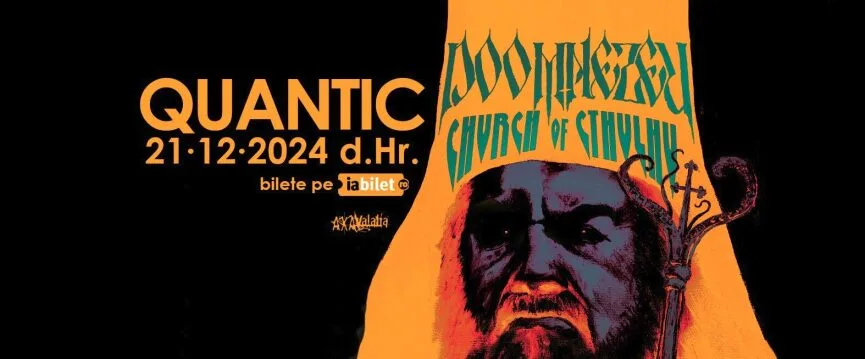 'ATOTȚIITORUL' - Concert cu Doomnezeu si Church of Cthulhu in club Quantic