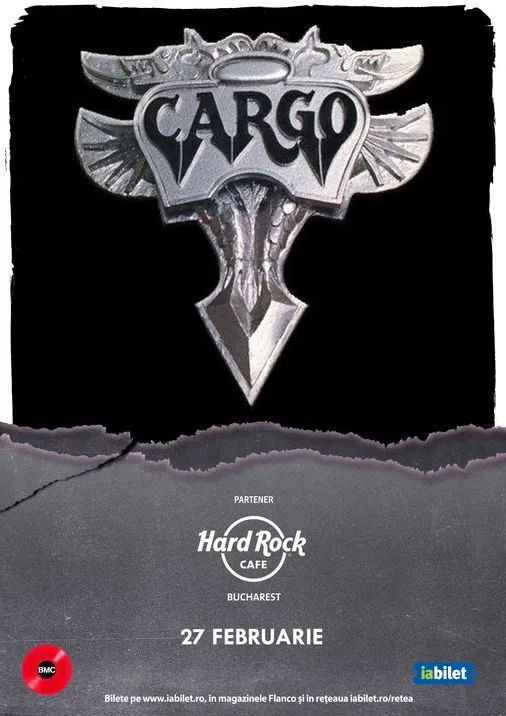 Nou concert Cargo la Hard Rock Cafe din Bucuresti