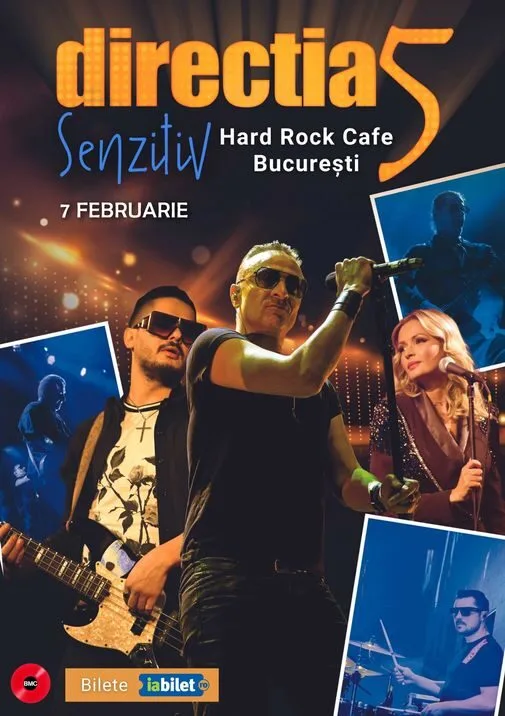 Concert Directia 5 la Hard Rock Cafe