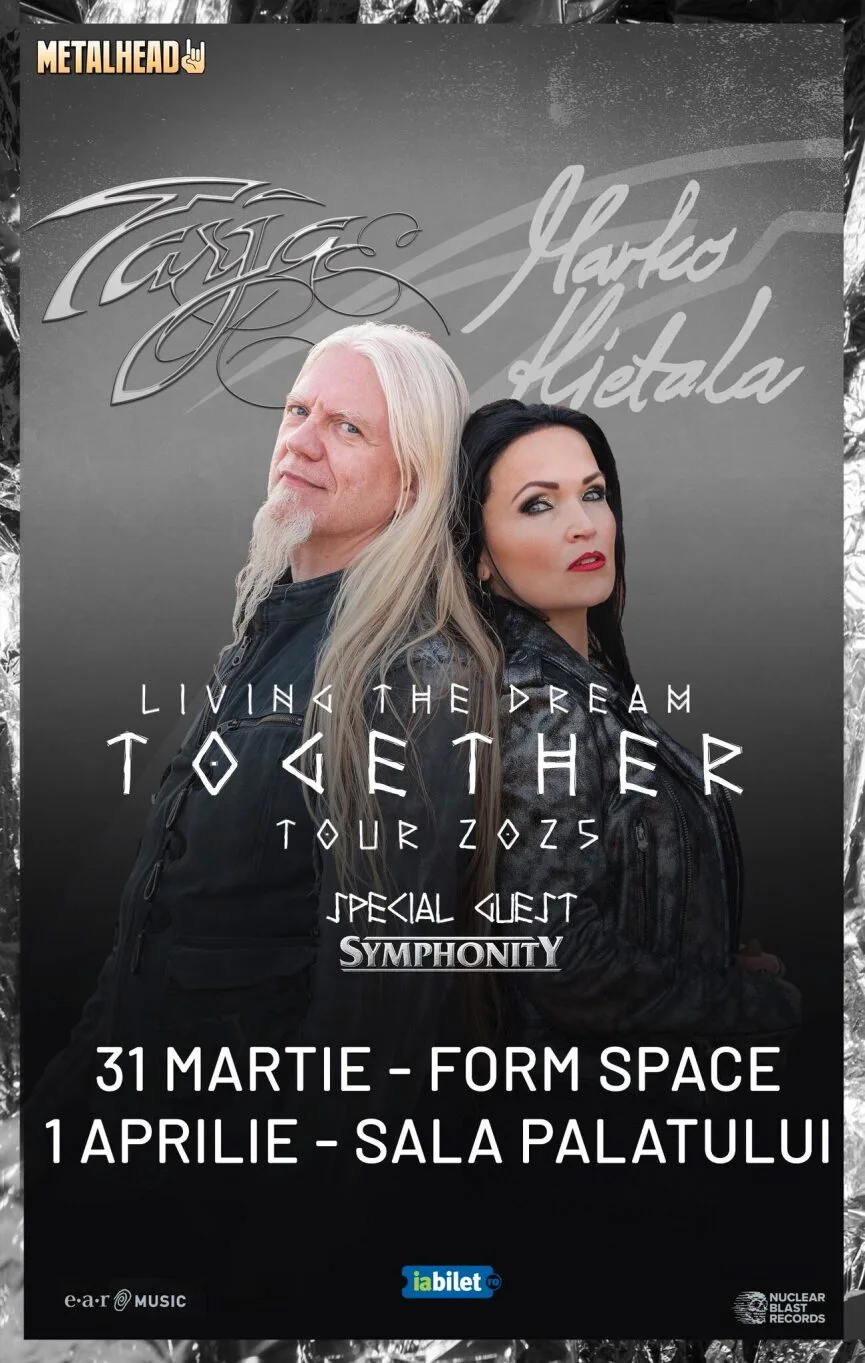 Concert Tarja Turunen & Marko Hietala la Cluj-Napoca si la Bucuresti