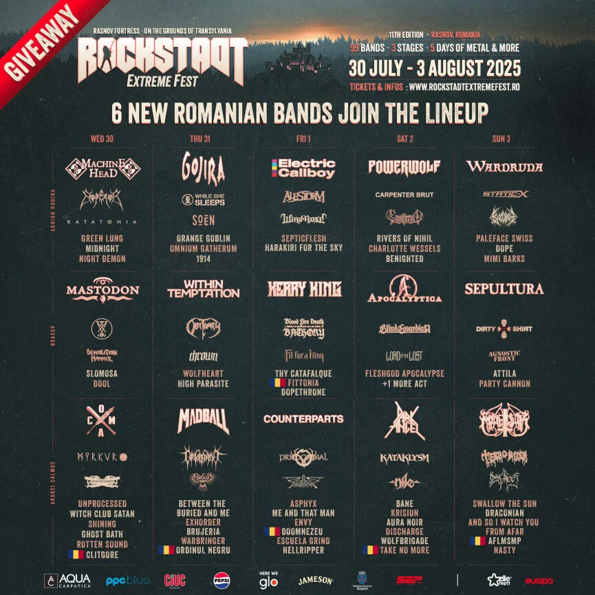 Sase formatii reprezentative pentru curentul underground romanesc anuntate pentru REF 2025