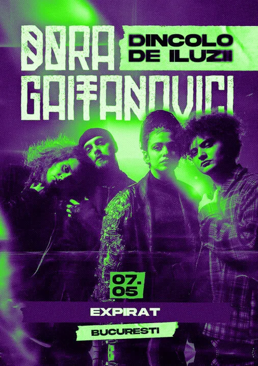 Concert Dora Gaitanovici - Dincolo De Iluzii - în Expirat Halele Carol