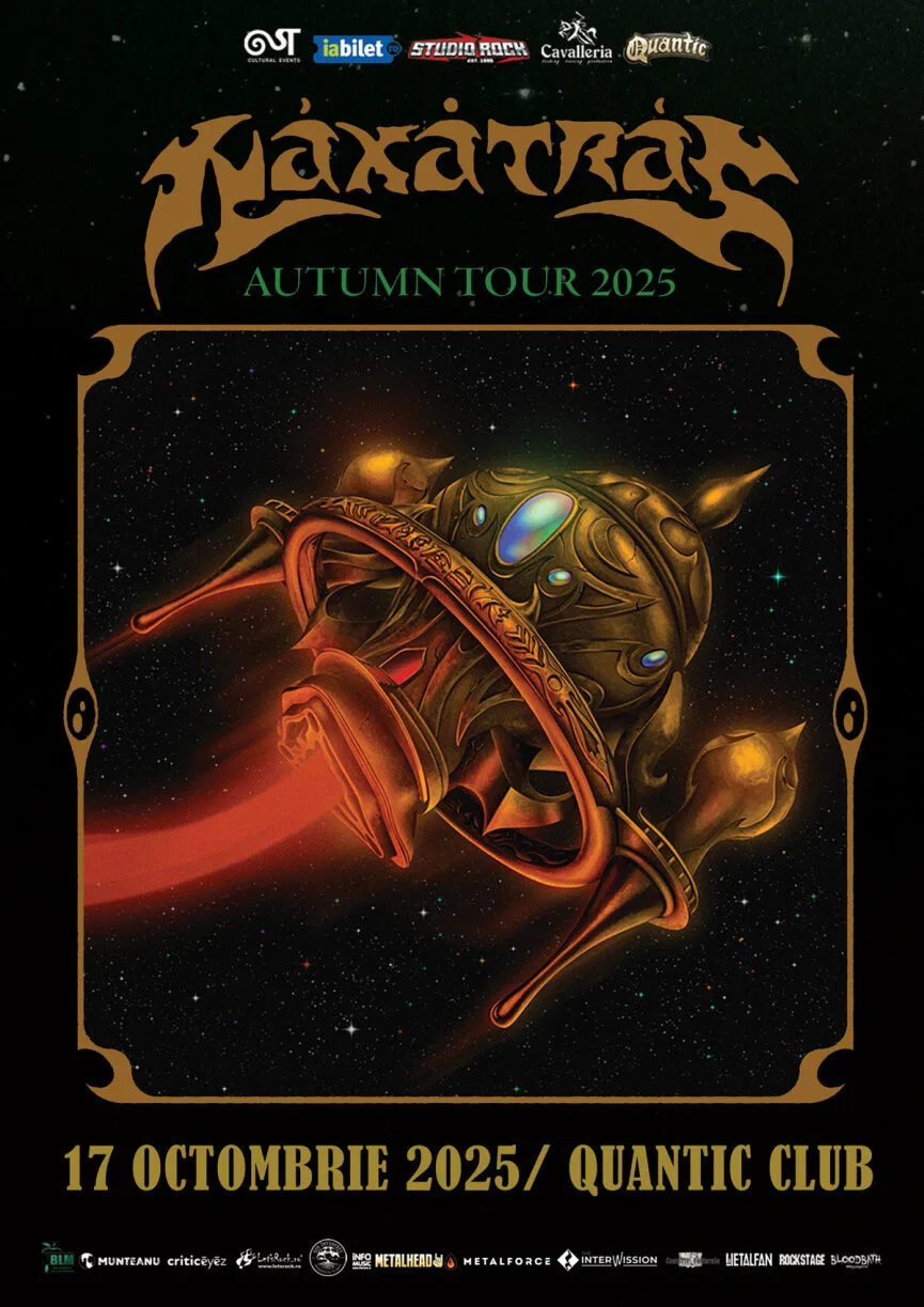 Concert Naxatras in Quantic, pe 17 octombrie 2025