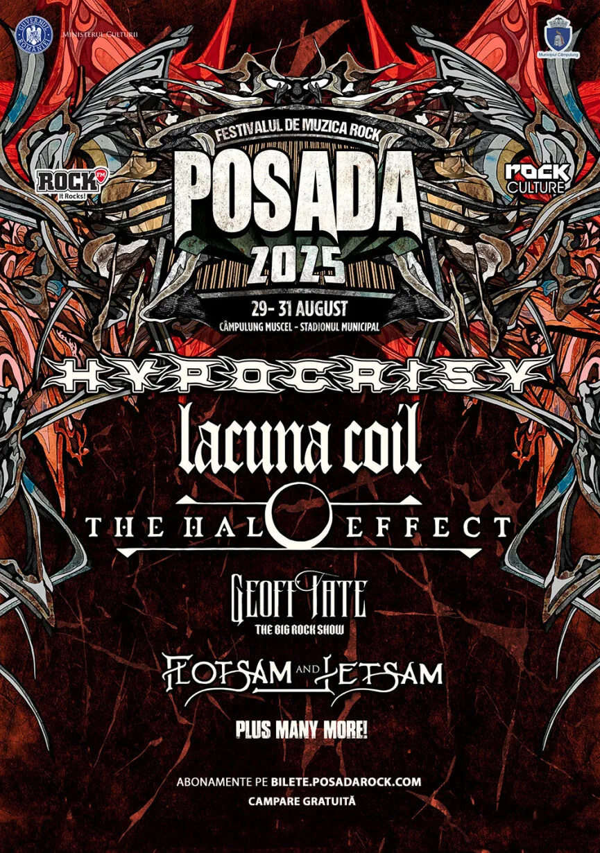 Posada Rock Rock 2025 va avea loc in perioada 29-31 august 2025, Câmpulung Muscel
