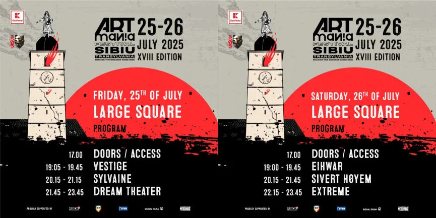 Program complet ARTmania Festival 2025