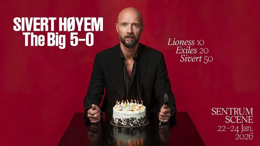 Concert Sivert Høyem - The Big 5-0, la Sentrum Scene, in Oslo