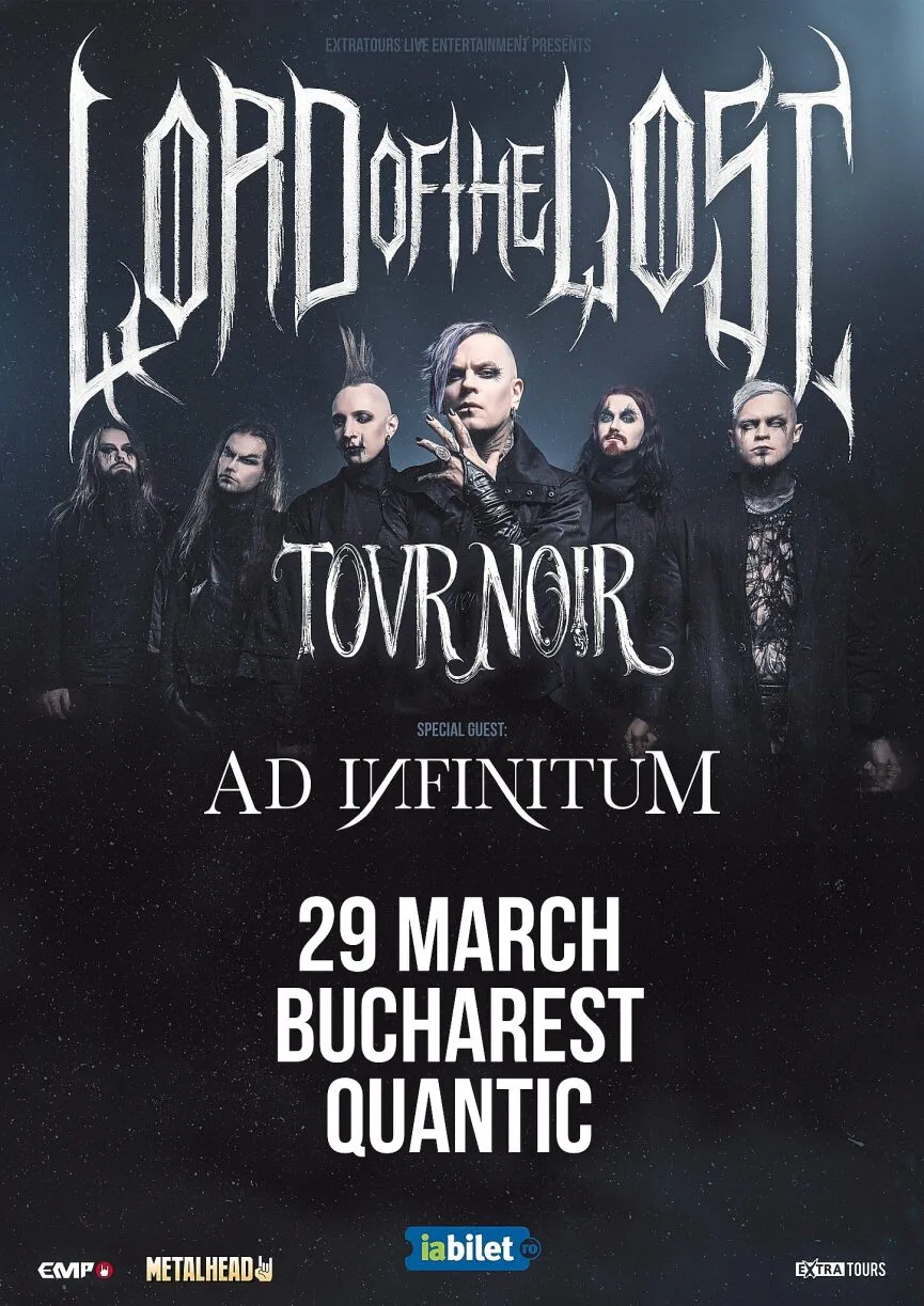 Concert Lord of The Lost și Ad Infinitum în Club Quantic