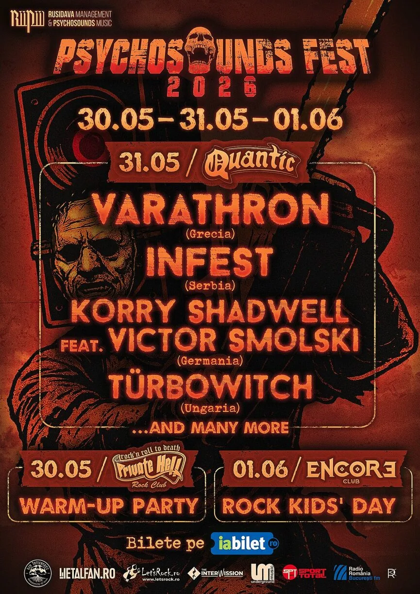 Psychosounds Fest 2026 - 3 zile - 3 cluburi