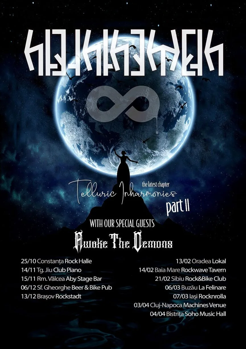 Hteththemeth continua turneul Telluric Inharmonies