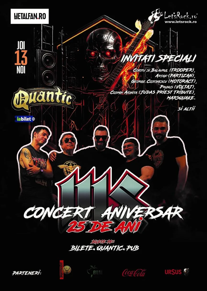 M.S. va sustine un concert aniversar in club Quantic