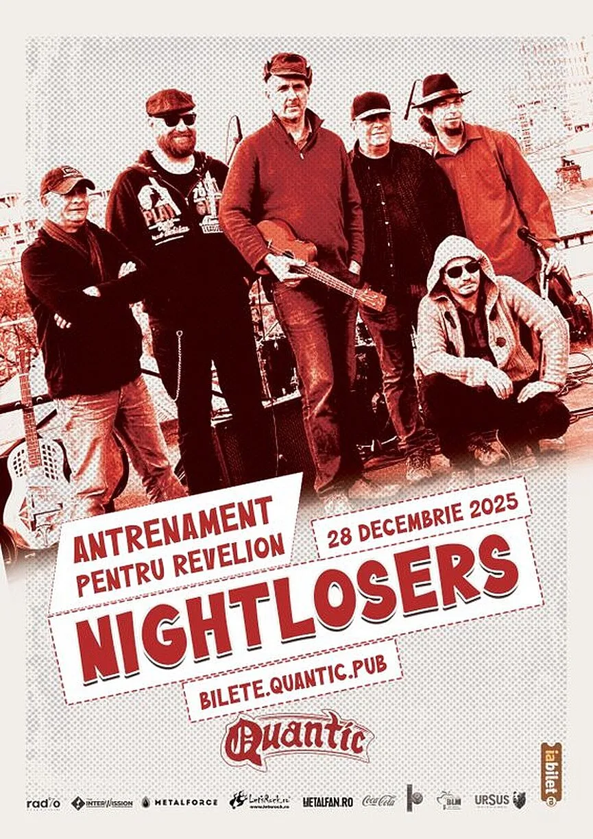 Antrenament pentru Revelion cu Nightlosers, în Club Quantic din București