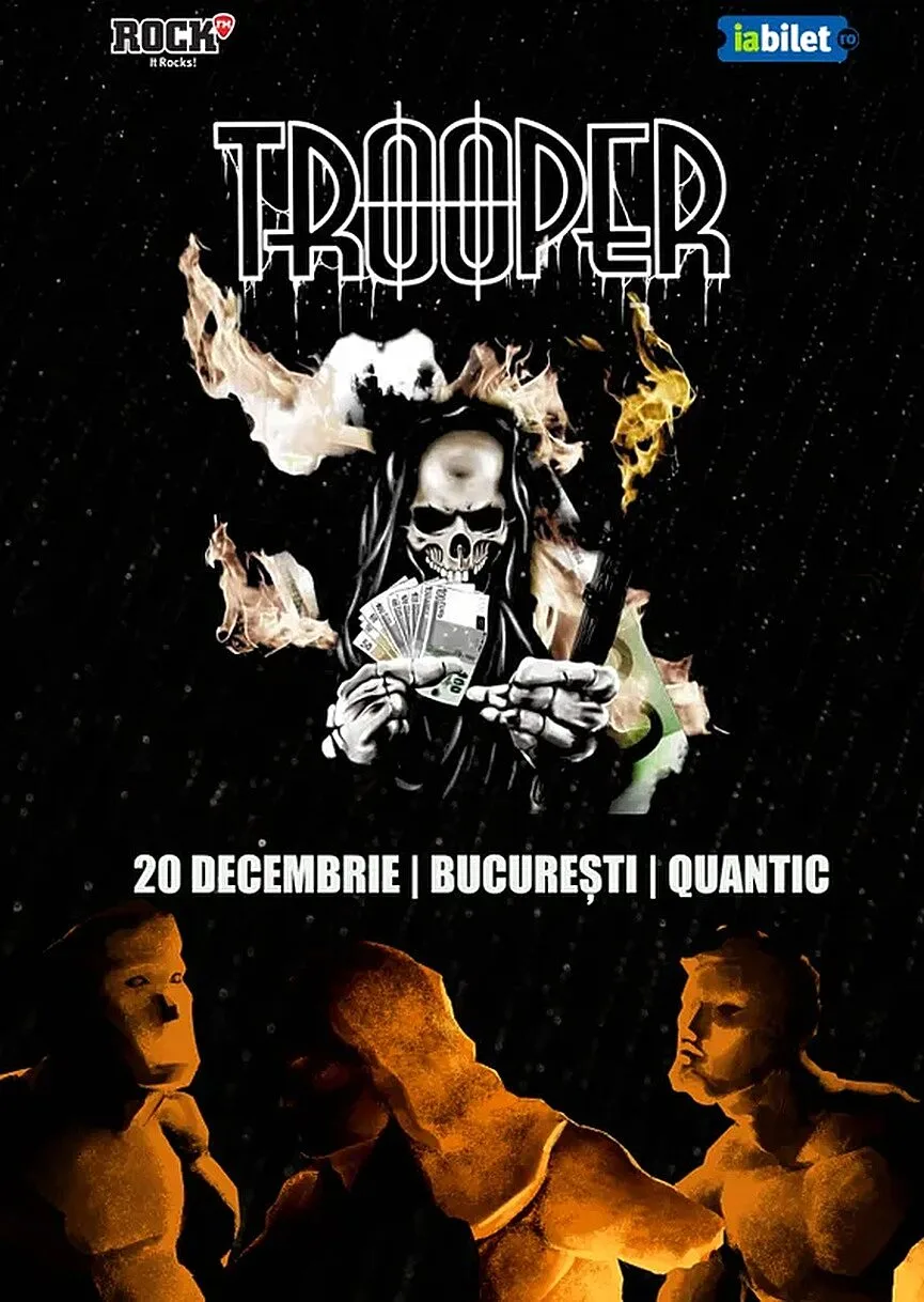 Concert Trooper în Club Quantic din București