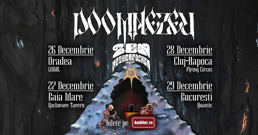Doomnezeu anunță 4 slujbe în decembrie împreună cu 'Zen Motherfucker'