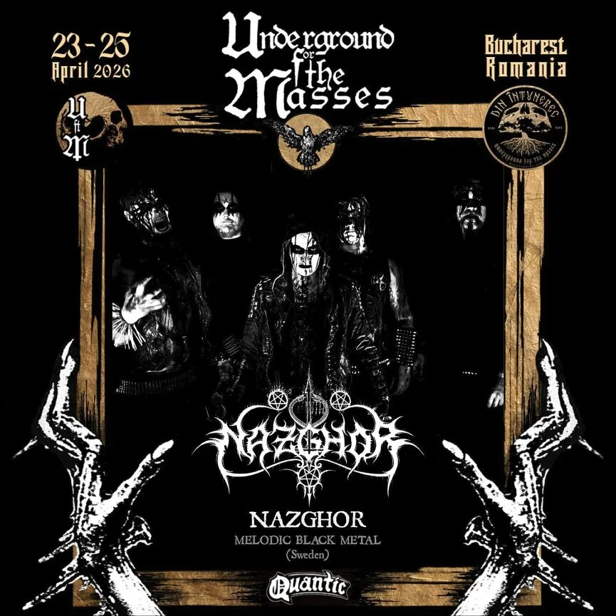 2. Trupele ArsGoatia, Nazghor, Darvaza si Whoredom Rife confirmate la Underground For The Masses III