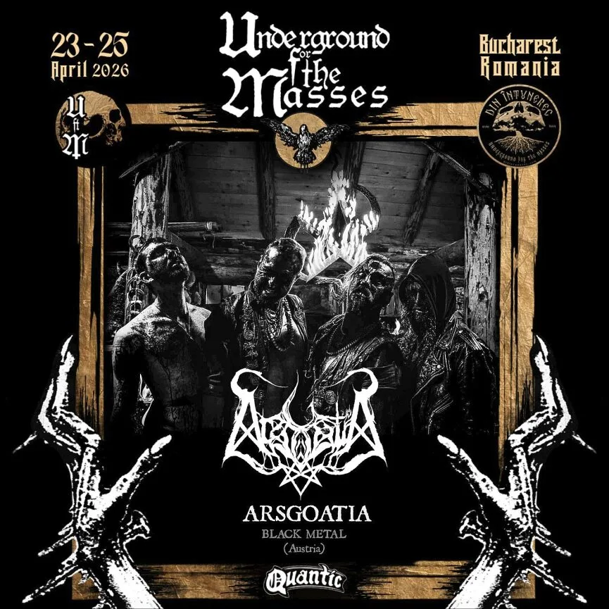 Trupele ArsGoatia, Nazghor, Darvaza si Whoredom Rife confirmate la Underground For The Masses III