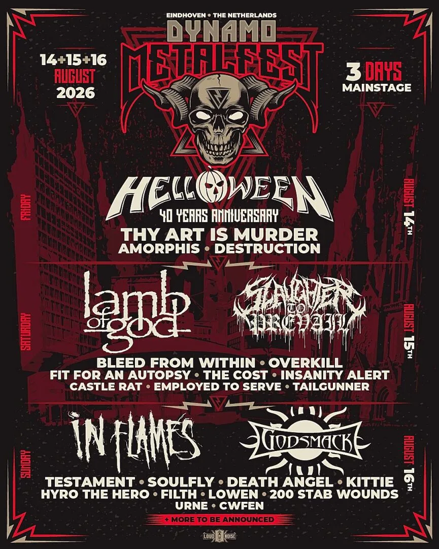 Amorphis, Bleed From Within, Soulfly si alte nume confirmate la Dynamo Metalfest 2026