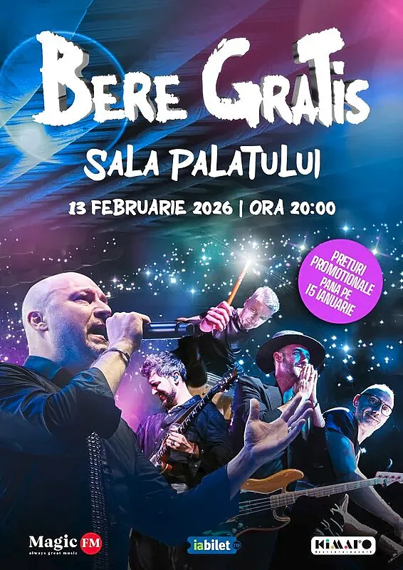 Concert Bere Gratis - 28 de ani - la Sala Palatului