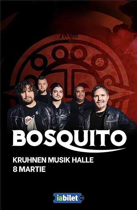 Concert Bosquito în Kruhnen Musik Halle din Brasov