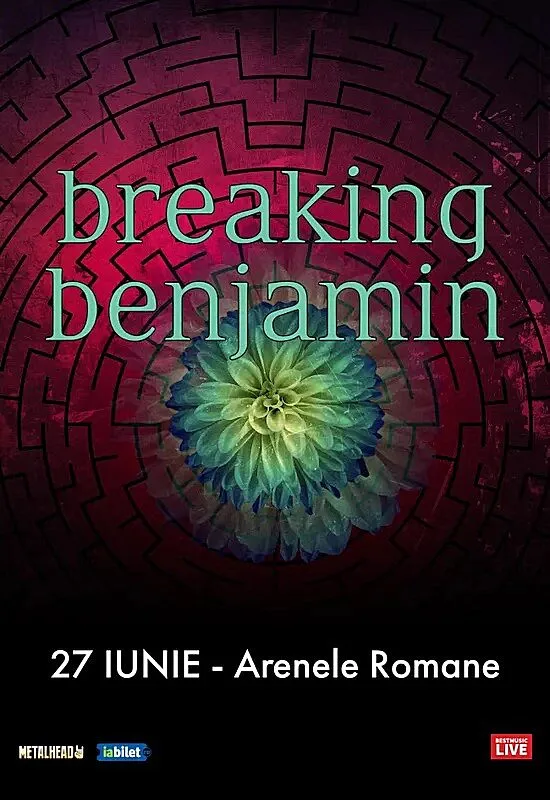 Concert Breaking Benjamin la Arenele Romane