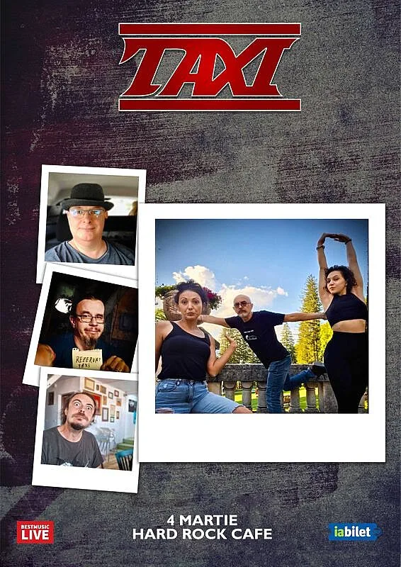 Concert Taxi la Hard Rock Cafe din București