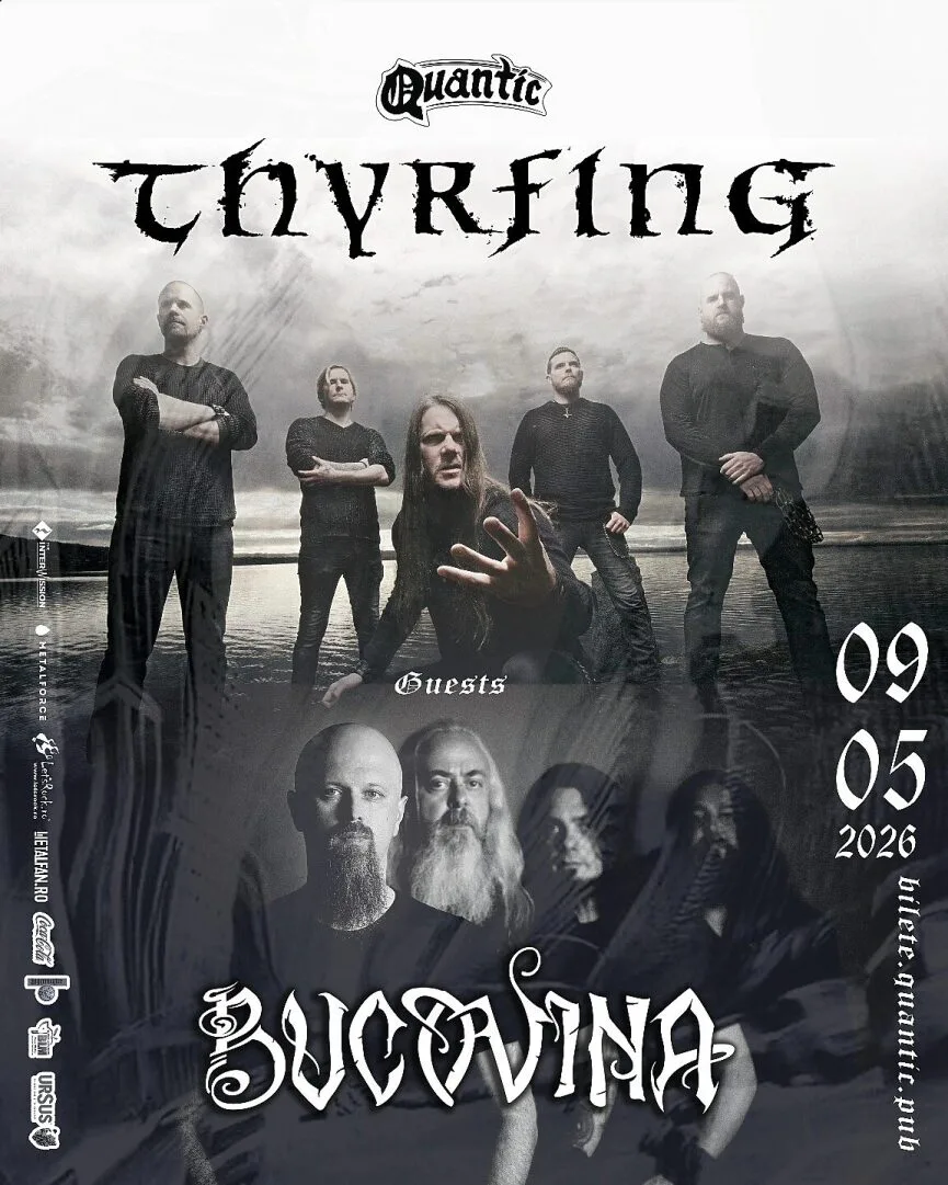 Concert Thyrfing și Bucovina în Club Quantic