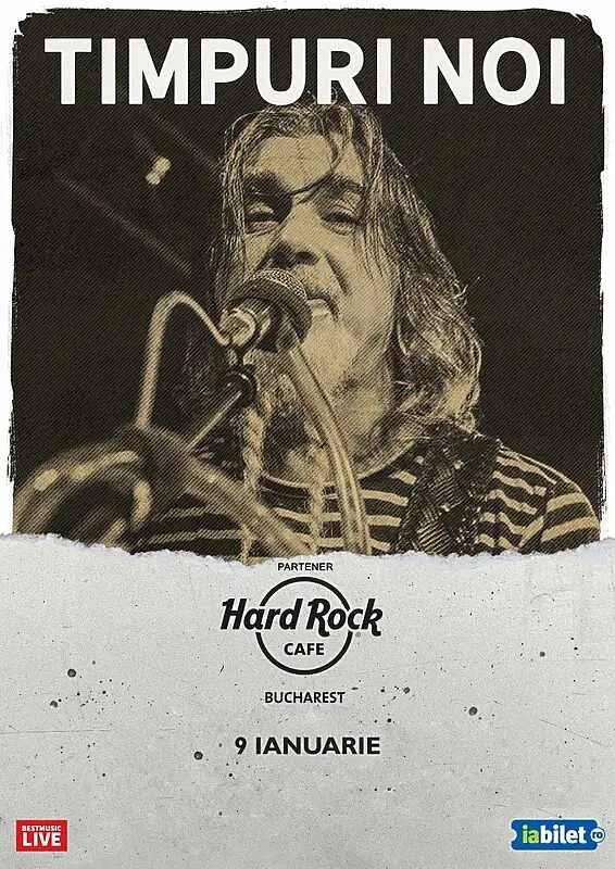 Concert Timpuri Noi la Hard Rock Cafe, București