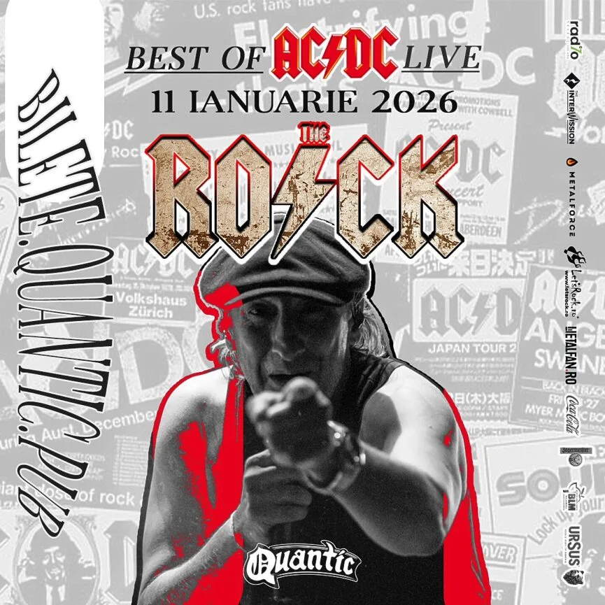 Concert tribut AC/DC cu The Rock, in Quantic