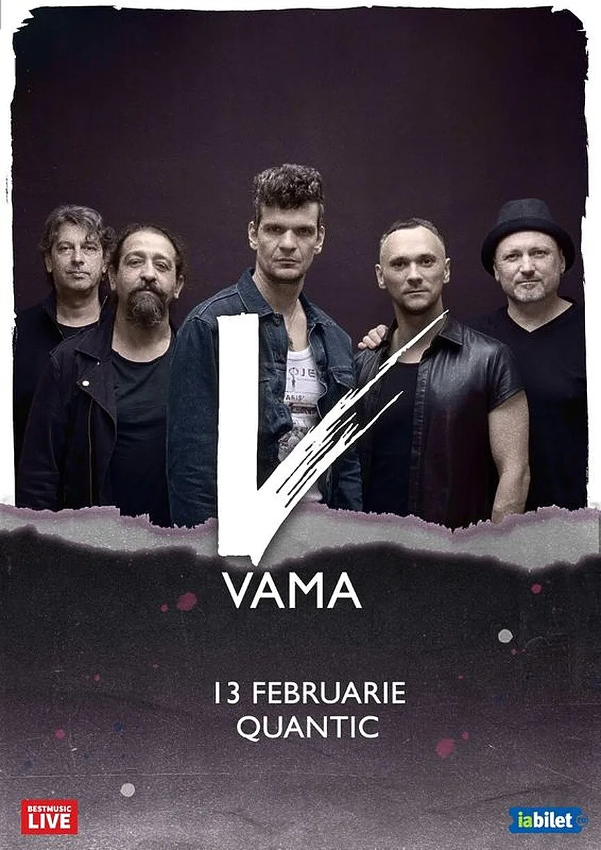 Concert VAMA la Quantic în Quantic, București