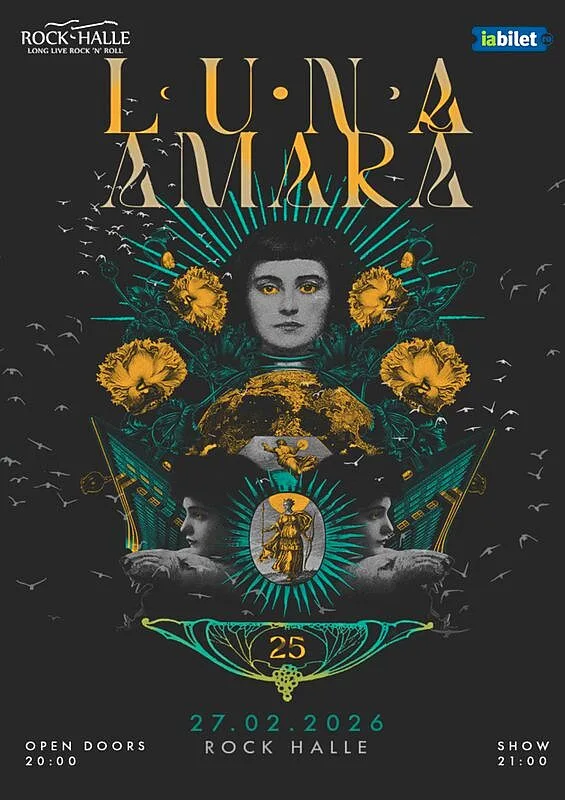 Concert Luna Amara - 25 de ani - în Rock Halle din Constanta