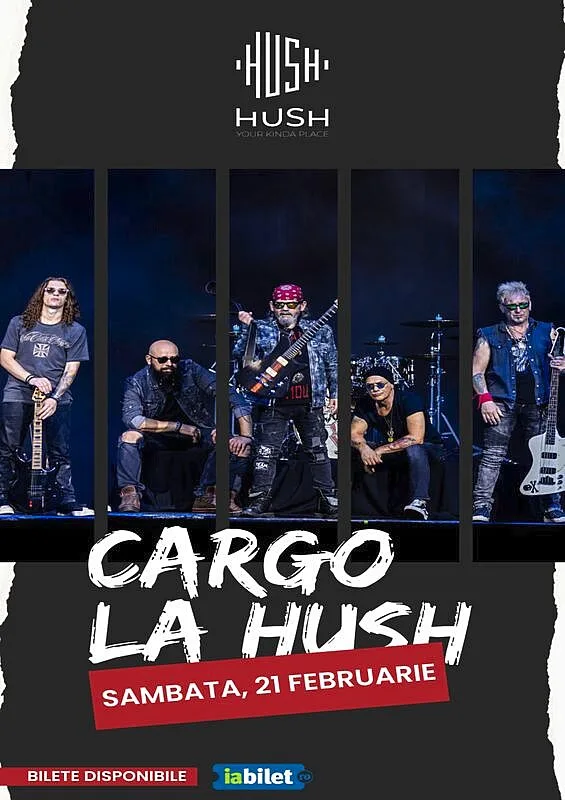 Concert Cargo in Club Hush din Pitesti