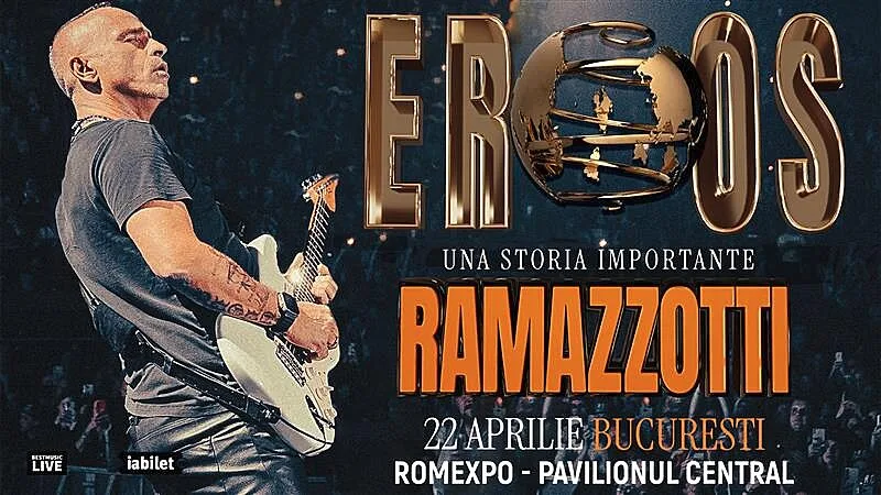 2. Eros Ramazzotti revine la Bucuresti in 2026, la Romexpo
