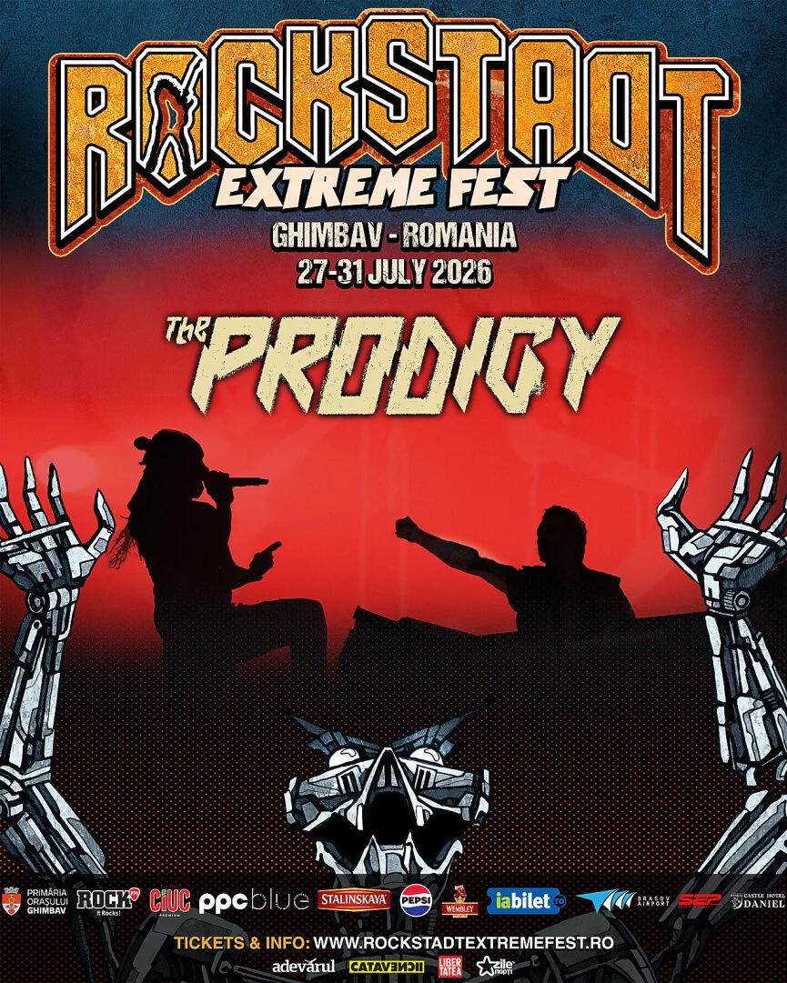 The Prodigy confirmati ca headliner la Rockstadt Extreme Fest 2026, inca 5 trupe anuntate