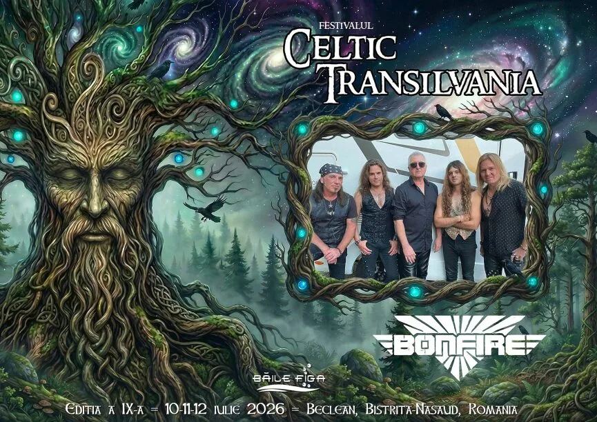 Bonfire – legendarii hard rockeri germani - vin la festivalul Celtic Transilvania 2026