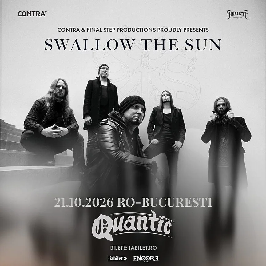 Concert Swallow the Sun în club Quantic