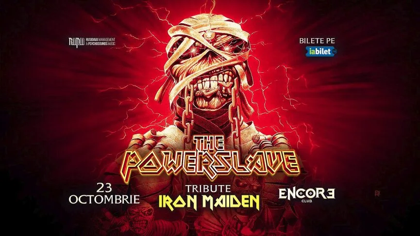 Concert The Powerslave - Iron Maiden tribute - in Encore Club