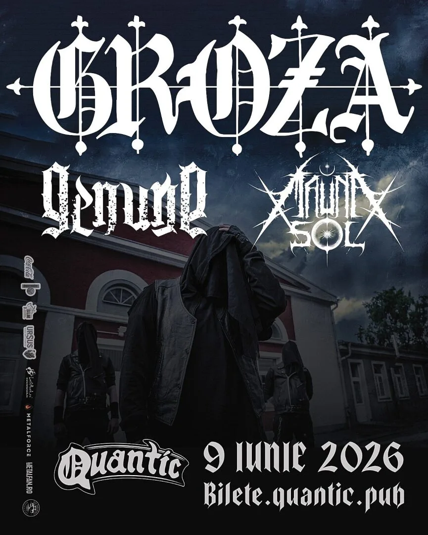 Groza se reintorc in Quantic - Genune si Mauna Sol vor deschide concertul