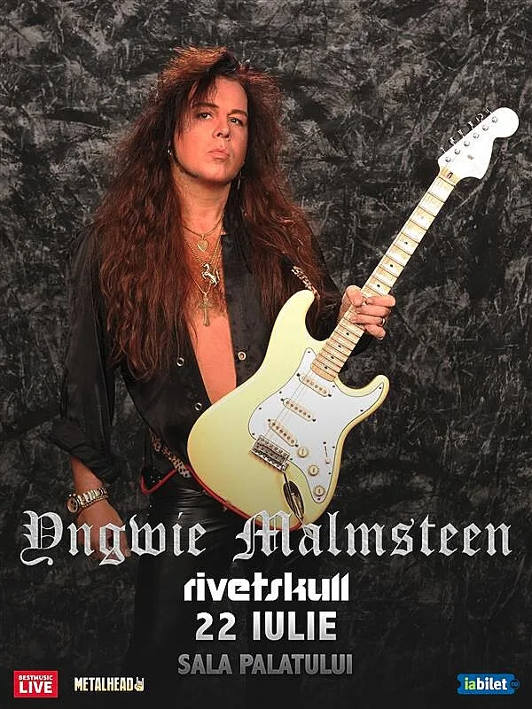 RivetSkull deschide concertul Yngwie Malmsteen de la Sala Palatului