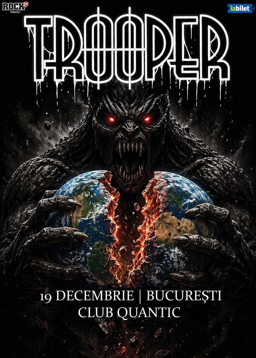 Concert Trooper în Club Quantic, pe 19 decembrie 2026