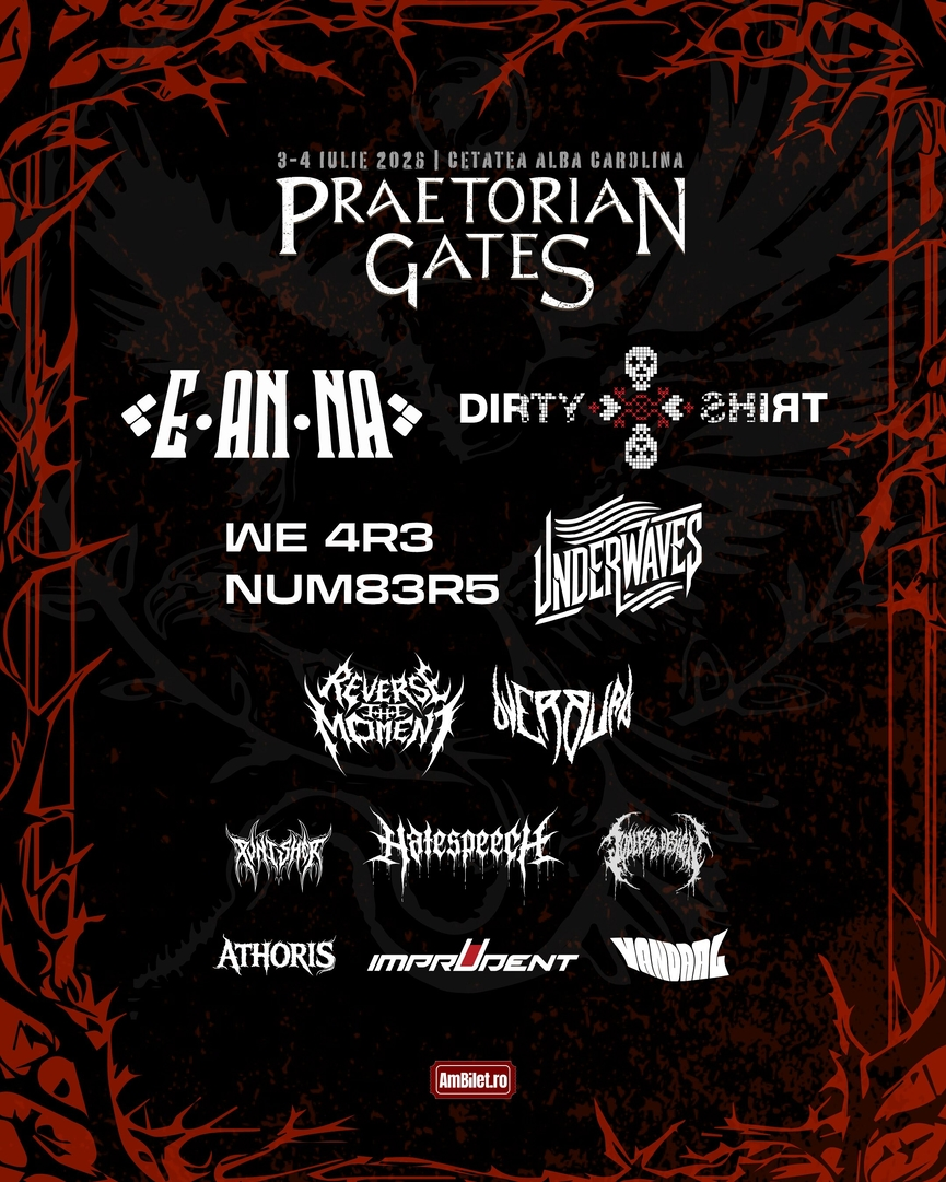 Festivalul Metal Praetorian Gates va avea loc la Alba Iulia
