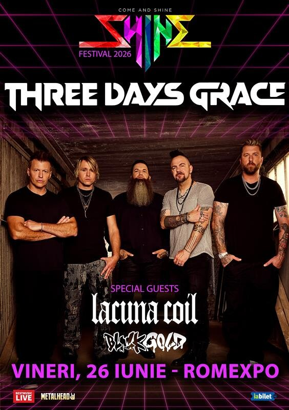 LACUNA COIL se alatura lineupului Shine Festival