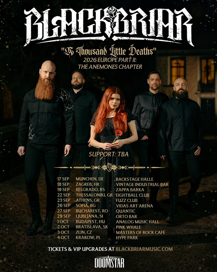 Blackbriar aduce albumul 'A Thousand Little Deaths' la Quantic