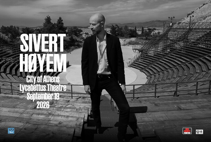 Turneul european al artistului norvegian SIVERT HØYEM ajunge si in Atena