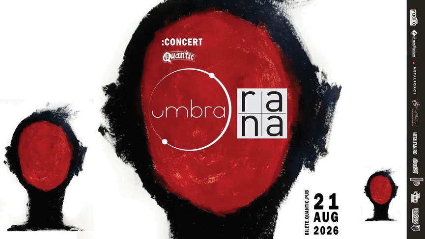 Concert de rock alternativ :umbra și Rana la Quantic