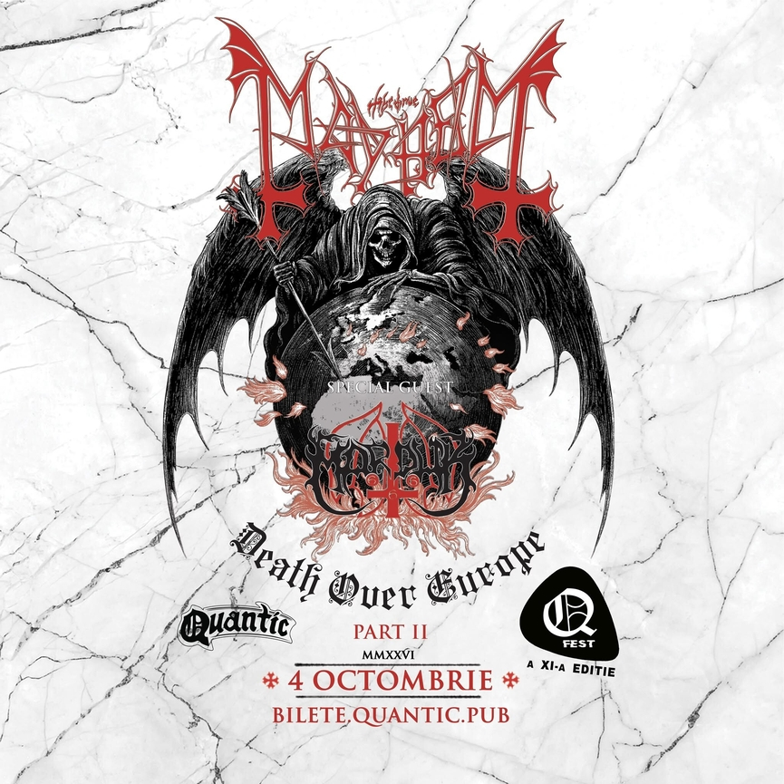 QFest ziua VII - Concert Mayhem și Marduk în Club Quantic