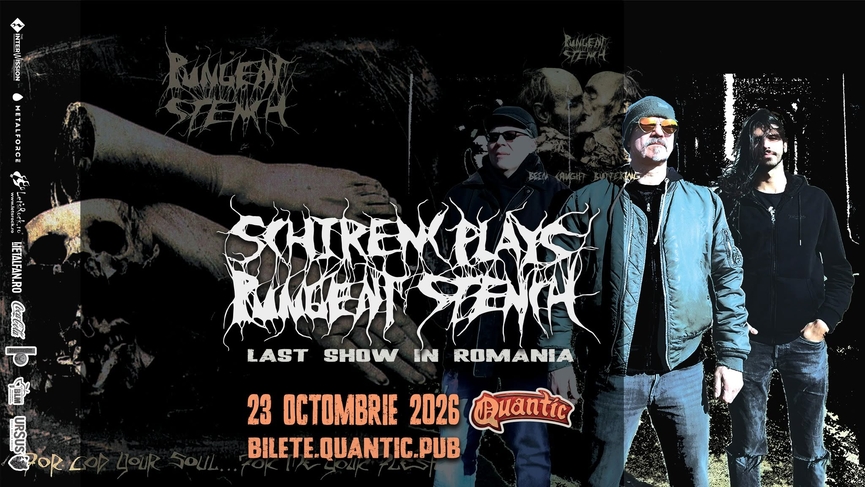 Ultimul concert Schirenc Plays Pungent Stench în România la Quantic