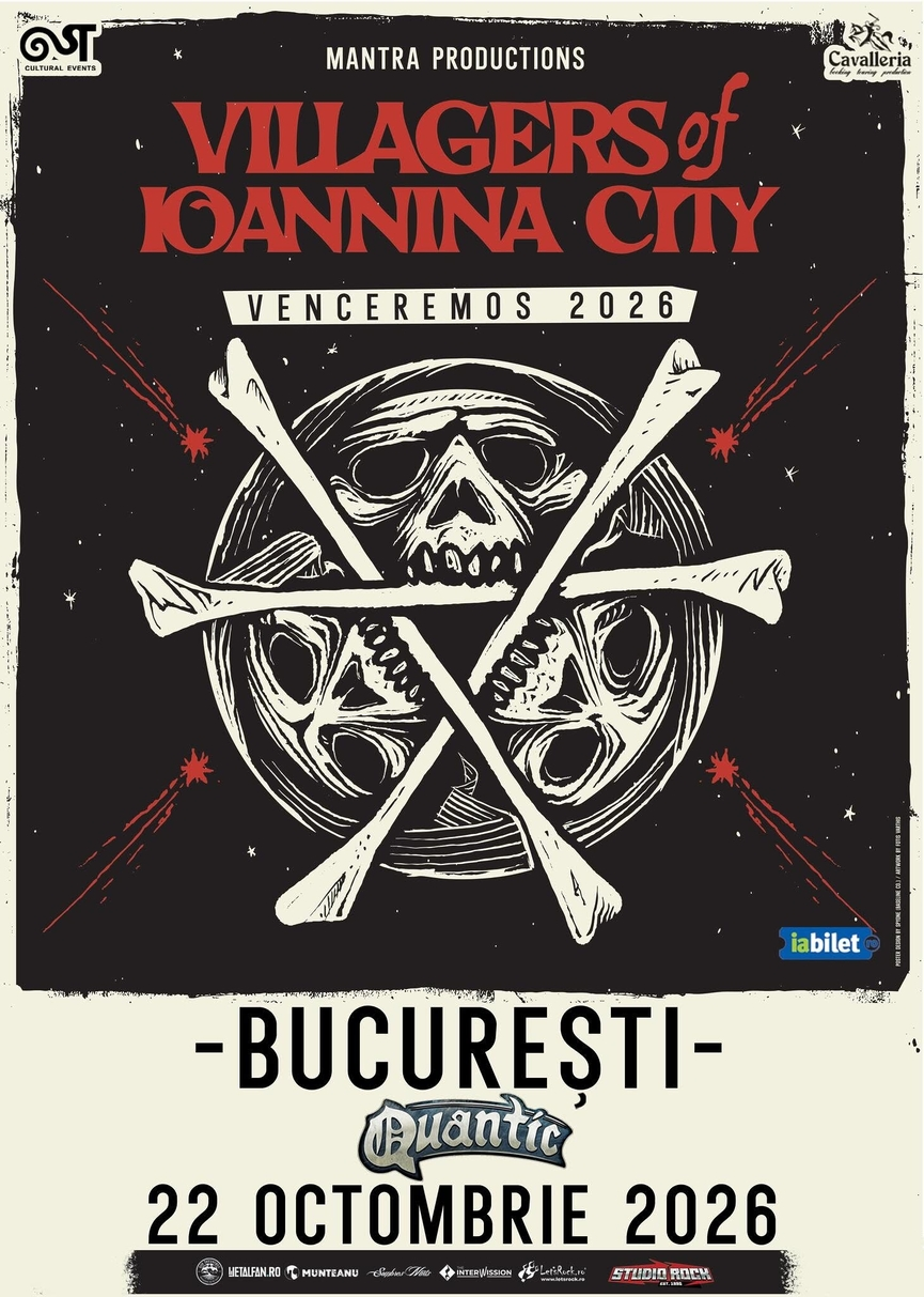 Concert Villagers of Ioannina City in Quantic Club, pe 22 octombrie 2026