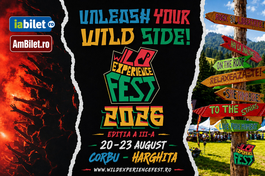 Wild Experience Fest, ediția a III-a 2026: Prima platformă socială offline prinde viață la Corbu